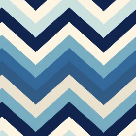 Blue and White Chevron Pattern for Fabric and Wallpaper