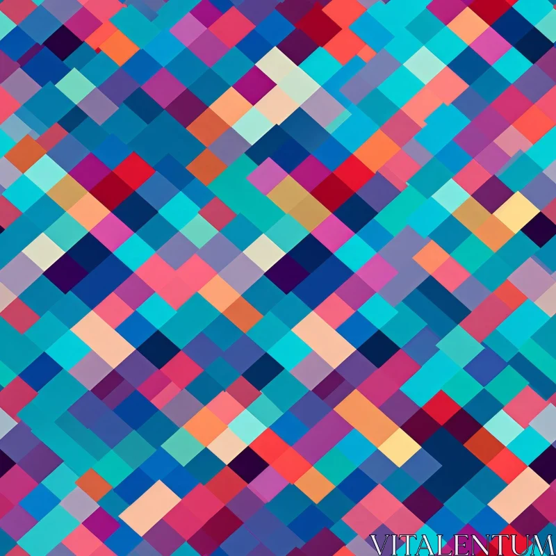 AI ART Colorful Geometric Pattern for Designs