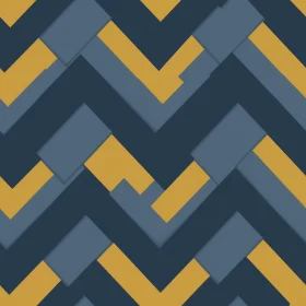 Dark Blue Geometric Seamless Pattern