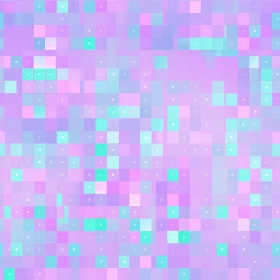 Pastel Mosaic Pattern - Harmony and Energy