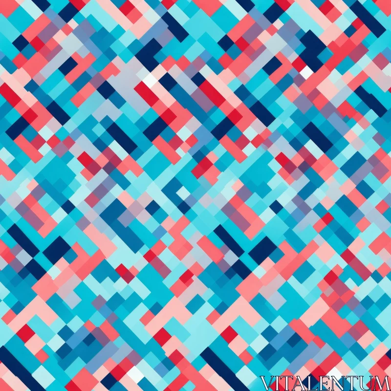 AI ART Colorful Geometric Pattern for Backgrounds and Design
