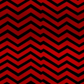 Black and Red Chevron Pattern - Modern Geometric Design