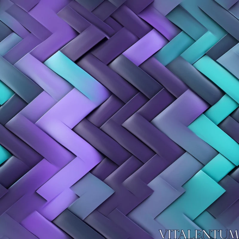 Blue and Purple Stripes Pattern for Web Design AI Image