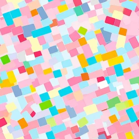 Colorful Abstract Rectangles Background