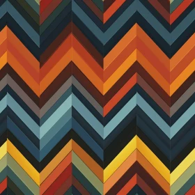 Retro Herringbone Pattern - Design Background