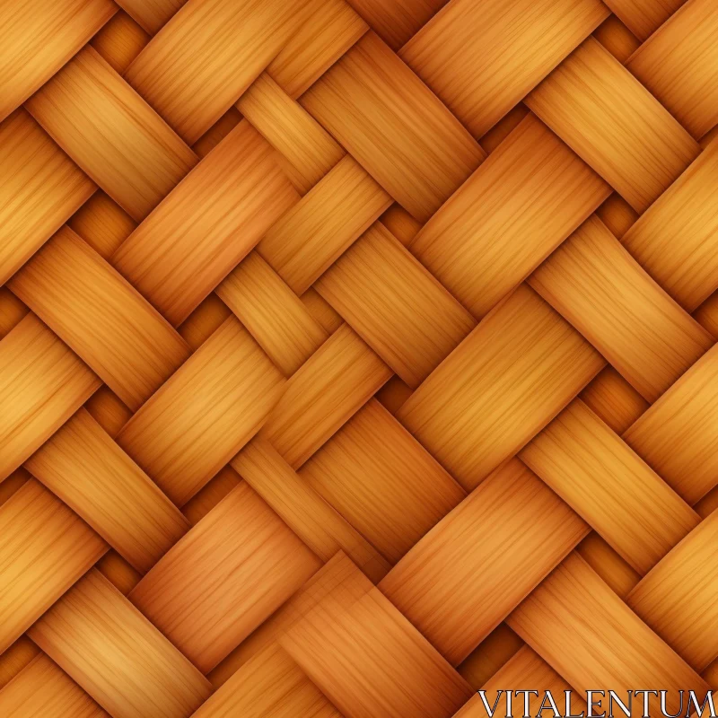 AI ART Woven Basket Texture - Natural Materials for Projects
