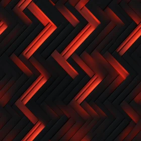 Black and Red Herringbone Stripes Pattern