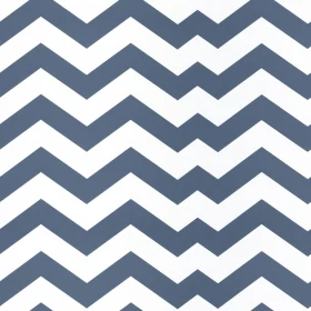 Blue and White Chevron Seamless Pattern
