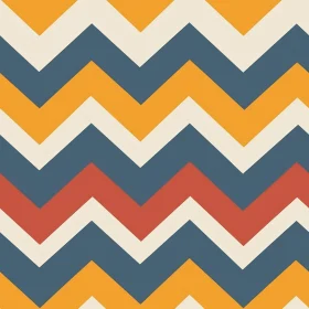 Seamless Zigzag Pattern Illustration
