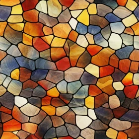 Colorful Pebbles Seamless Pattern