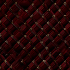 Luxurious Red Diamond Pattern Background