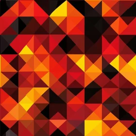 Warmth & Energy Geometric Pattern