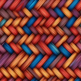 Wicker Basket Texture - Seamless Design Element
