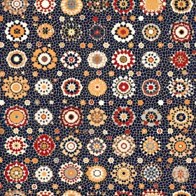 Colorful Moroccan Tiles Pattern for Design Projects