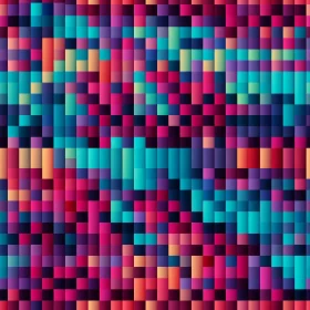 Colorful Pixelated Mosaic Gradient