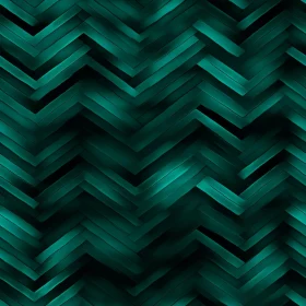 Dark Green Chevrons Geometric Pattern