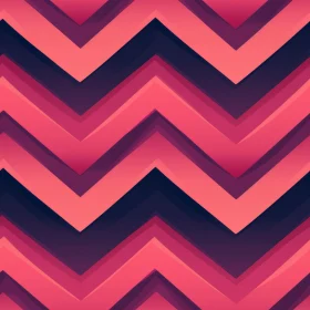 Pink and Purple Chevron Pattern - Seamless Zigzag Design