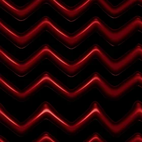 Red and Black Waves Abstract Pattern