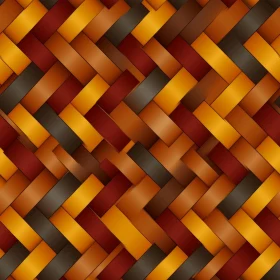 Warm Woven Basketweave Pattern