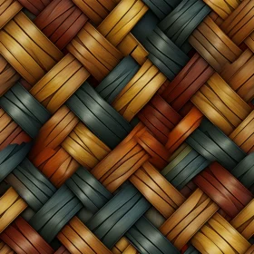 Wicker Basket Wood Texture for Graphic Design