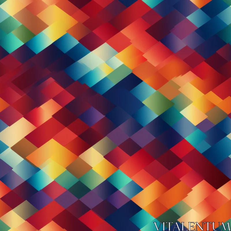 Abstract Geometric Pattern Background for Textile and Wallpaper AI Image