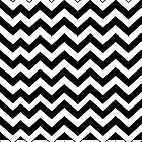 Black and White Chevron Pattern for Home Decor