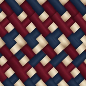 Red White Blue Diagonal Stripes Pattern