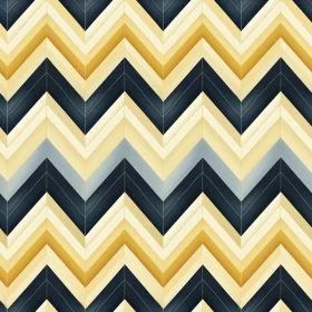 Yellow Gray Black Chevrons Herringbone Pattern