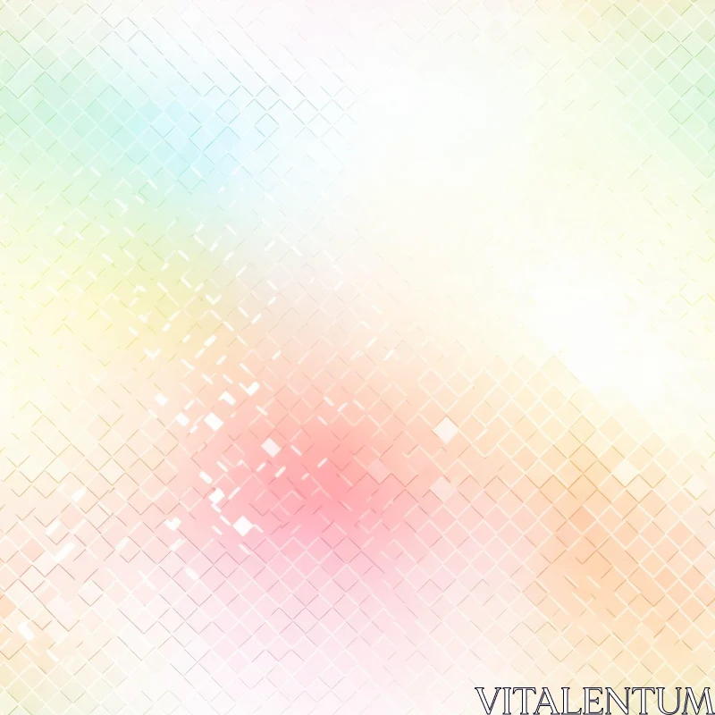 Soft Pastel Abstract Background AI Image