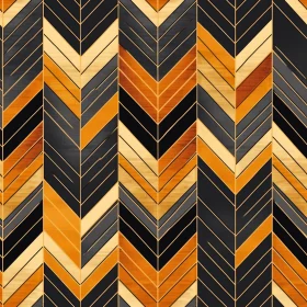 Elegant Herringbone Parquet Pattern in Wood