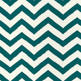 Hand-Drawn Dark Blue Chevron Pattern