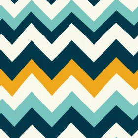Colorful Geometric Chevron Pattern - Seamless Vector Design