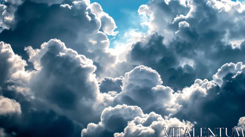Awe-Inspiring Sky with Dramatic Clouds | Stunning Nature Photography AI Image