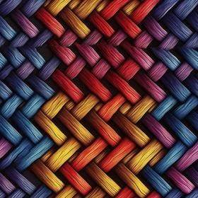 Colorful Woven Fabric Texture - Textures Collection