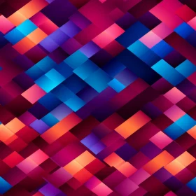 Multicolored Rhombus Seamless Pattern for Backgrounds