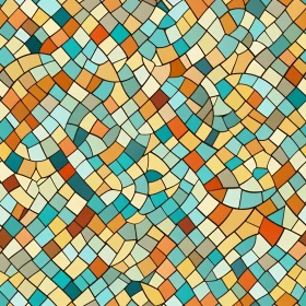 Colorful Mosaic Tile Pattern