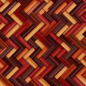Brown and Orange Rectangles Seamless Pattern