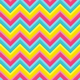 Colorful Zig Zag Stripes Pattern for Design Projects