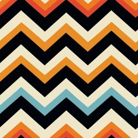 Bold Retro Zigzag Seamless Pattern