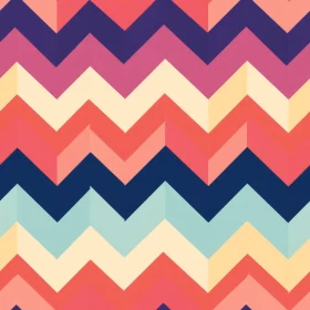 Chevron Geometric Vector Pattern Design