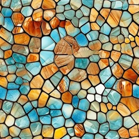 Brown Orange Blue Stone Texture for Architectural Visualization