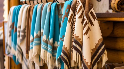Colorful Blankets and Shawls with Native American Patterns | Design