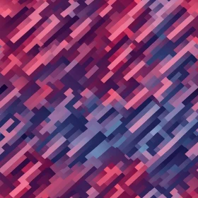 Energetic Rectangles Pattern in Pink, Purple, and Blue