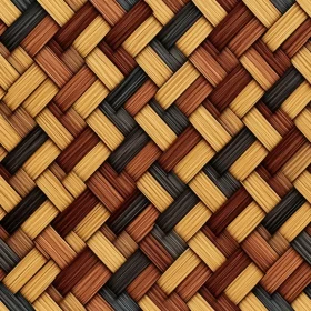 Warm Wicker Basket Texture for Printing
