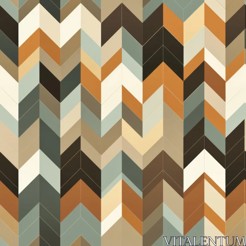 Herringbone Seamless Vector Pattern - Home Decor & Fabric Design AI Image