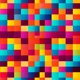Colorful Pixel Pattern for Creative Projects
