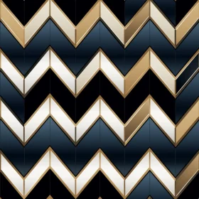 Dark Blue and Gold Geometric Pattern | Background Texture Design