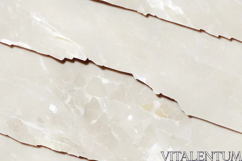 White Marble Panel with Crack | Layered Veneer Design AI Image
