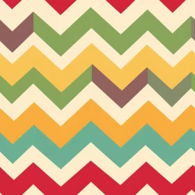 Retro Zigzag Seamless Vector Pattern - Dynamic Design Element