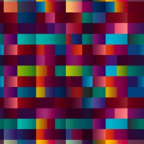 Colorful Pixel Pattern Gradient - Seamless Design Element